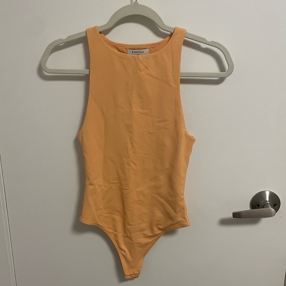 Babaton Peach Bodysuit